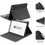 Sublim KeyTab Pro BT Funda Teclado para iPad 10.9" 10a Gen - Negro, Retroiluminado 7 Colores, Touchpad, Bluetooth 5.2, Español, SUBKT4-BTPI03